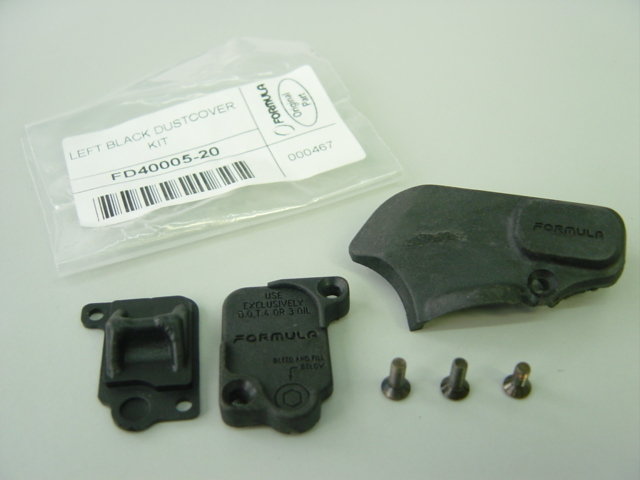Evoluzione left black dustcover kit