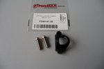 (Right) Master cylinder clamp and screws