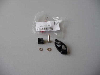 XO Left master cylinder clamp and screws