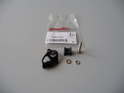 XO Right master cylinder clamp and screws