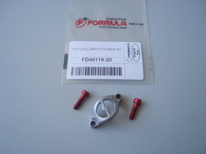 (Silver) Master cylinder clamp and screws
