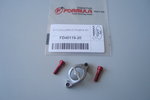 (Silver) Master cylinder clamp and screws