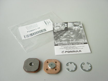 Brake pad kit 3,8mm (sintered)