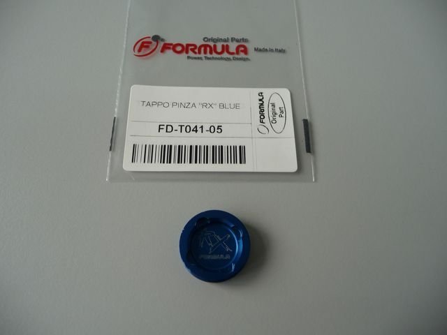 Caliper blue cap