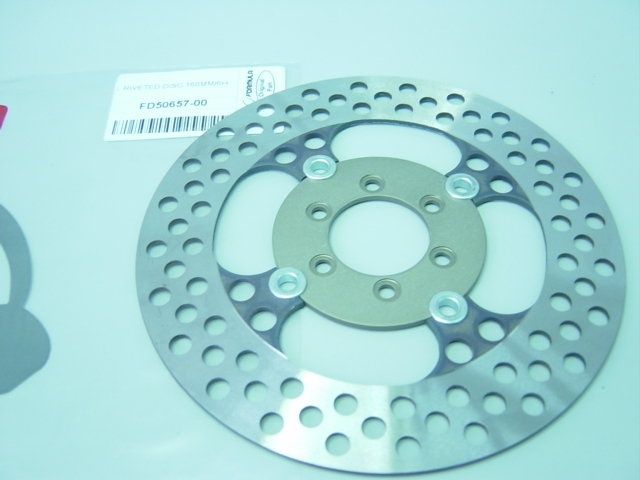 Disc Ø160mm Riveted - 6 bolt