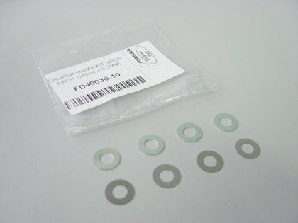 Caliper shims kit (4 pcs. each 0.5mm+0.2mm)