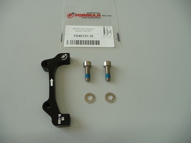 Adaptor for rear Ø160mm I.S.