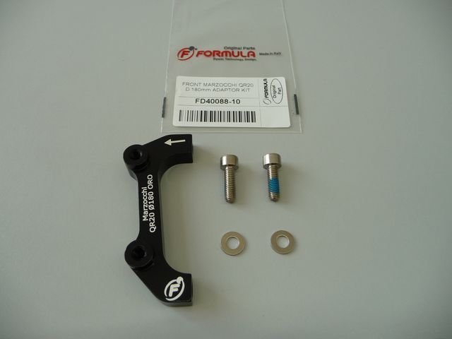 Front adaptor P.M. for Ø180mm Marzocchi QR20