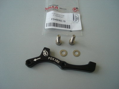 Front adaptor P.M. for Ø180mm Fox F40