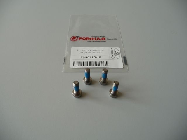 (Titanium) Fixing screws kit (4 pcs.)
