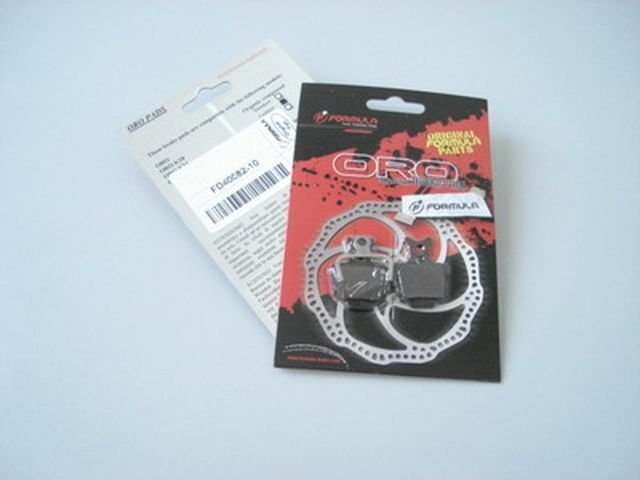 Comfort brake pads kit "Oro" (BOX)