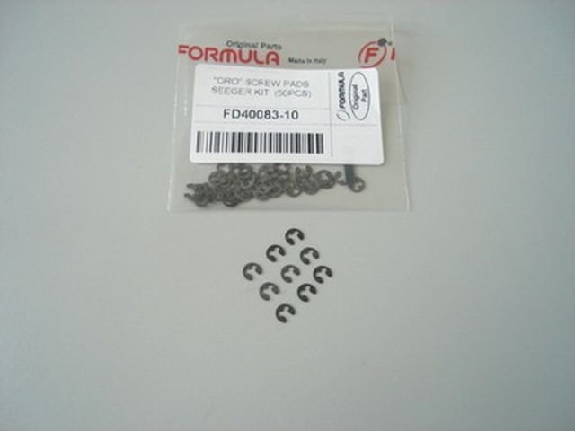 Screw pads seeger kit (50 pcs.)