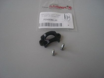 Master cylinder clamp and screws