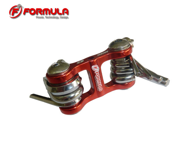 Multitools mini 6 plus Red with "Formula" logo