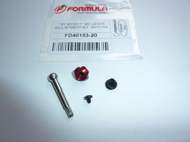 Reach adjustment kit (Red anodized)
