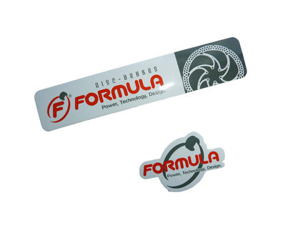 N°2 Stickers Formula (White)