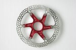 2 pcs Center-Lock rotor Ø160mm (RED) + Center Lock Ring