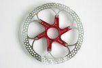 2 pcs Center-Lock rotor Ø180mm (RED) + Center Lock Ring