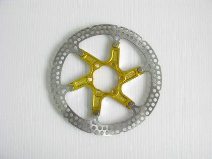 2 pcs rotor Ø160mm 6 holes (GOLD)