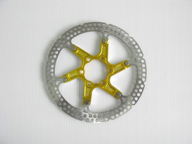2 pcs rotor Ø160mm 6 holes (GOLD)